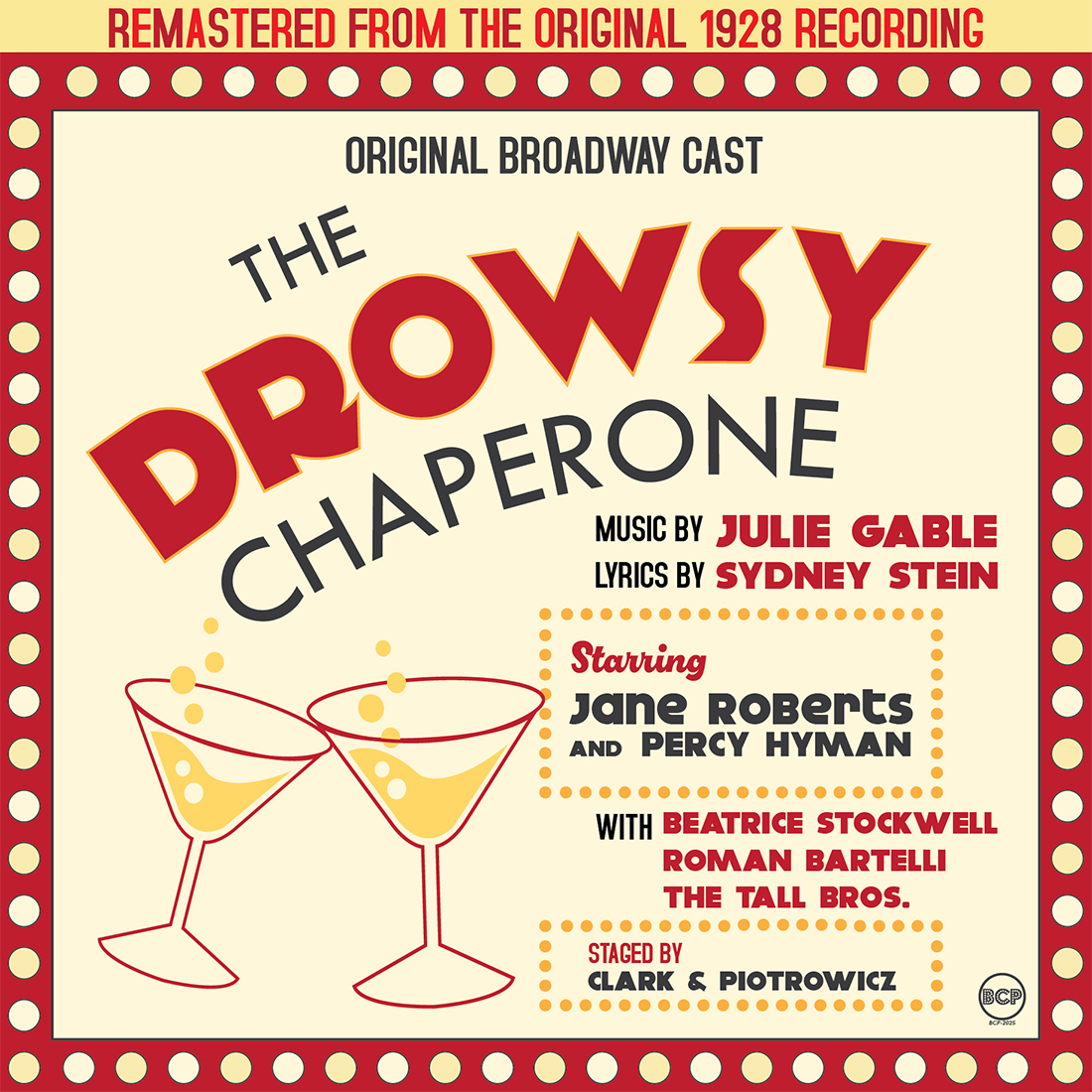 Showcard for The Drowsy Chaperone: In Concert